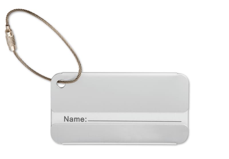 Promotional Aluminium Luggage Tag