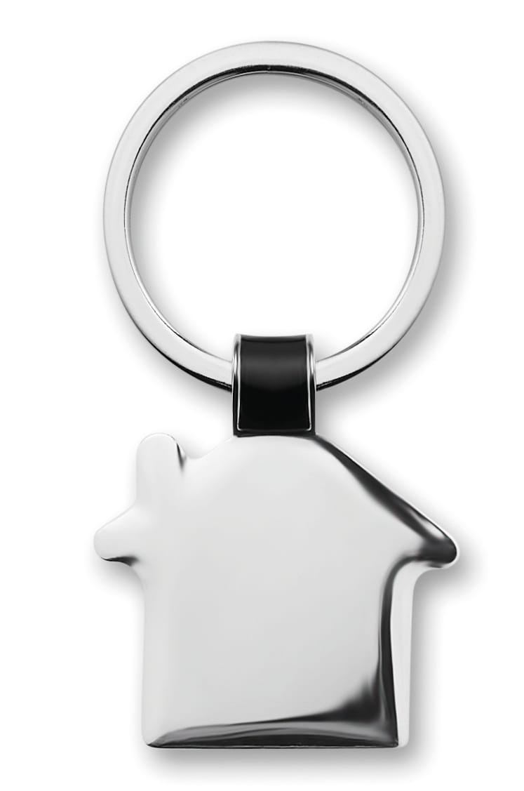 Promotional House Shaped Key Ring