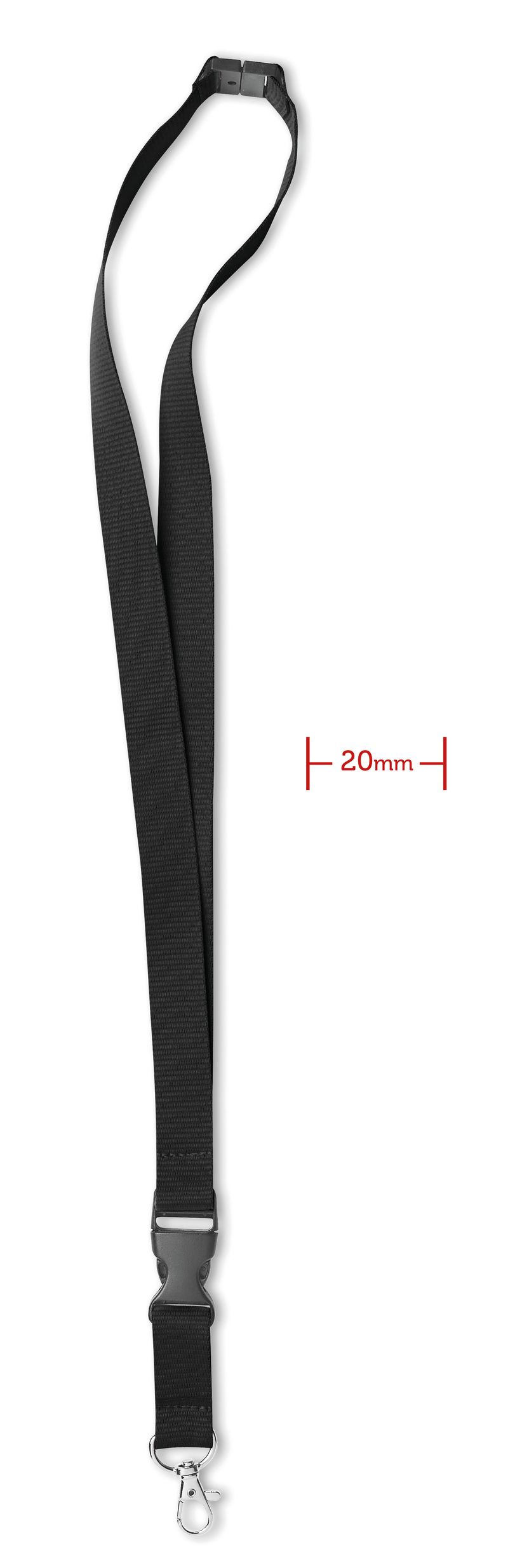 Custom Branded Lanyard Hook And Buckle 20 Mm