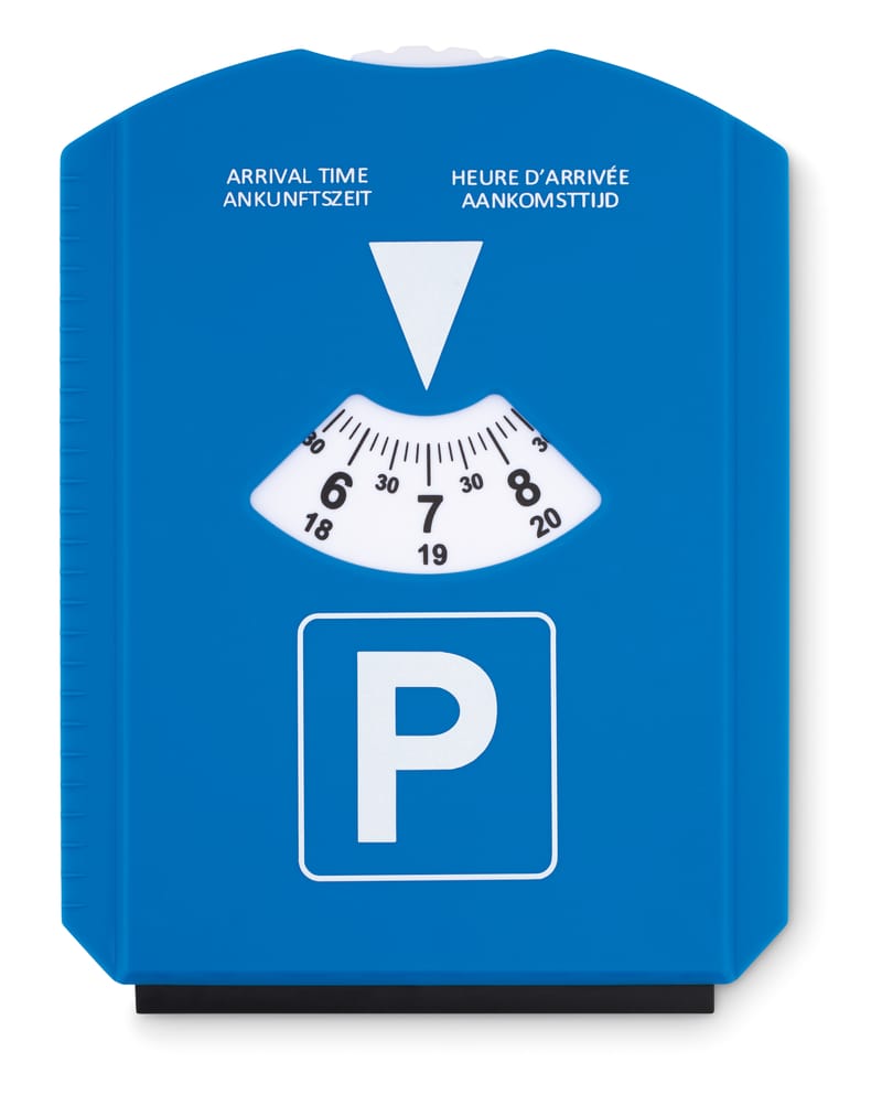 Promotional Ice Scraper In Parking Card