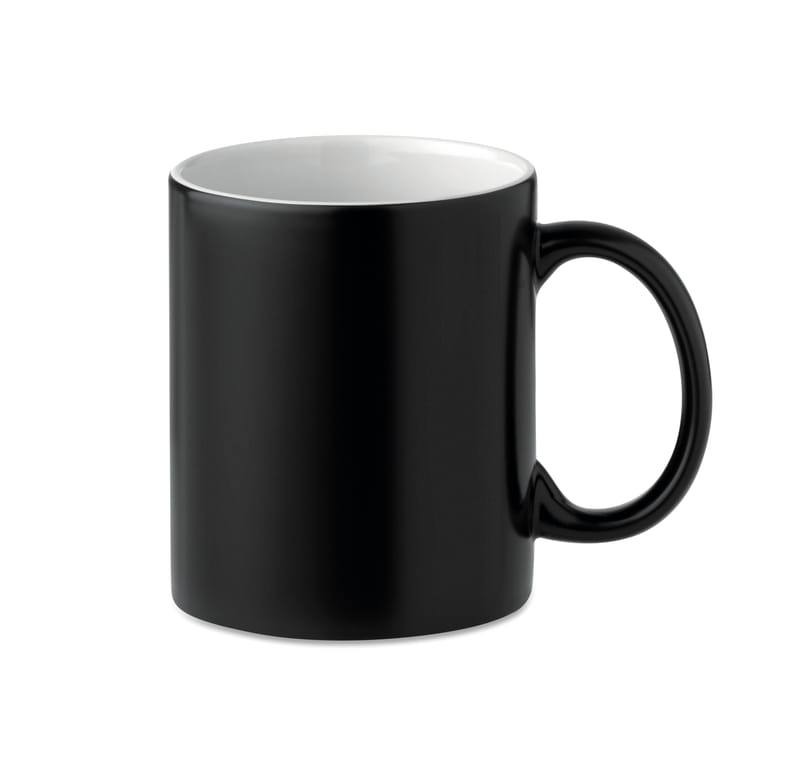 Custom Printed Dark Sublimation Mug 300ml