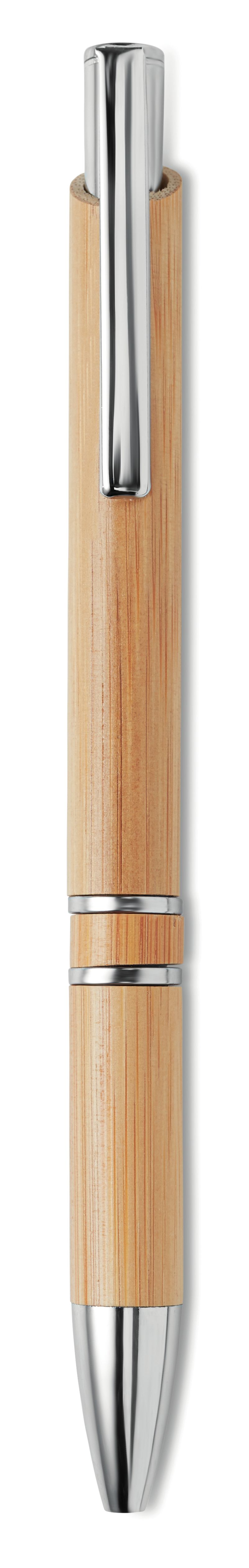 Promotional Bamboo Automatic Ball Pen