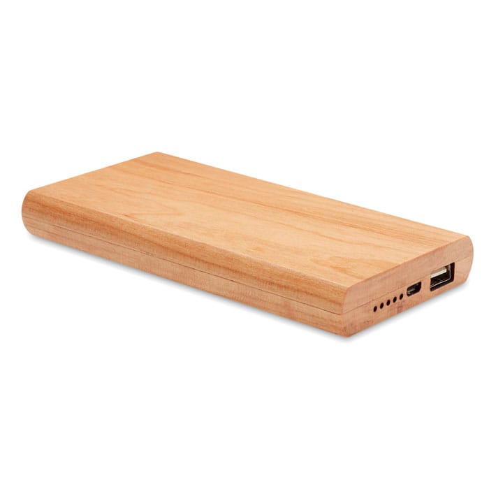 Branded Bamboo Powerbank 4000mah 5w