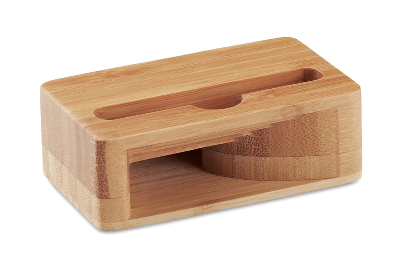 Promotional Bamboo Phone Stand-amplifier