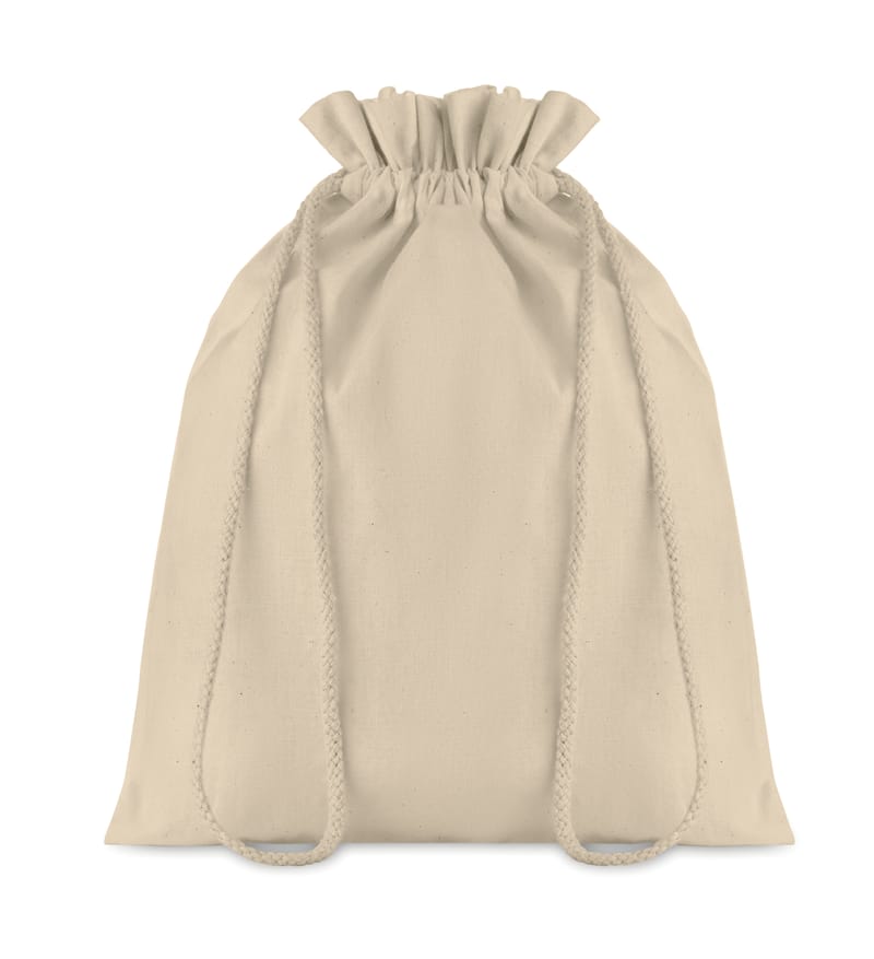 Custom Branded Medium Cotton Draw Cord Bag