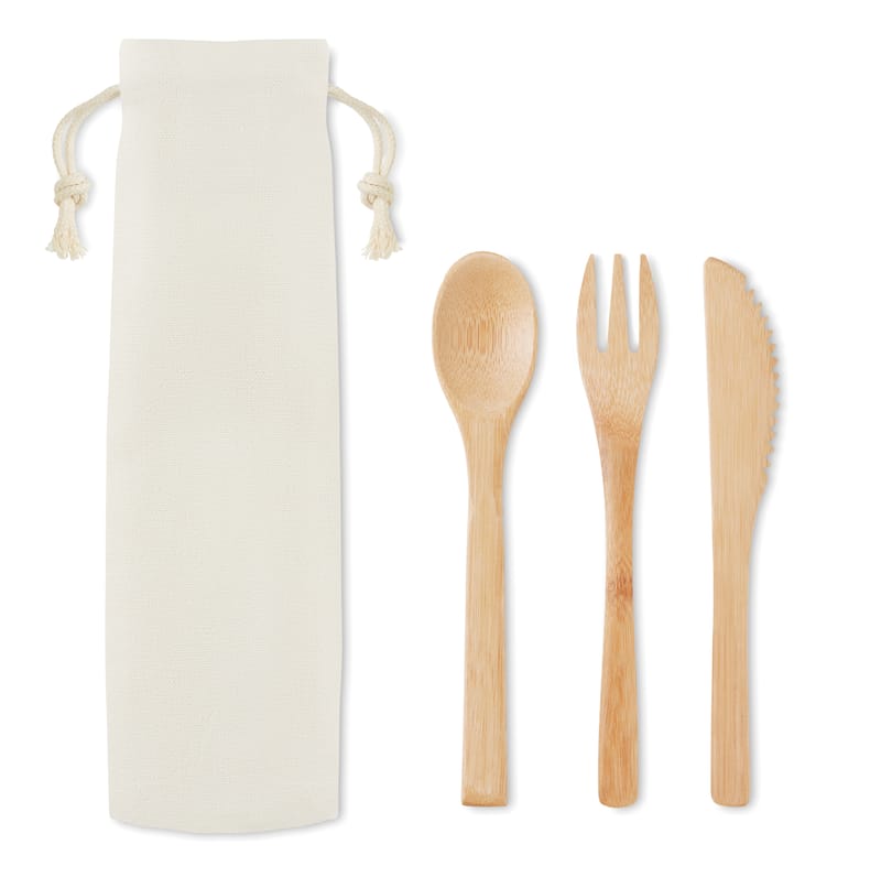 Promotional Bamboo Cutlery Set