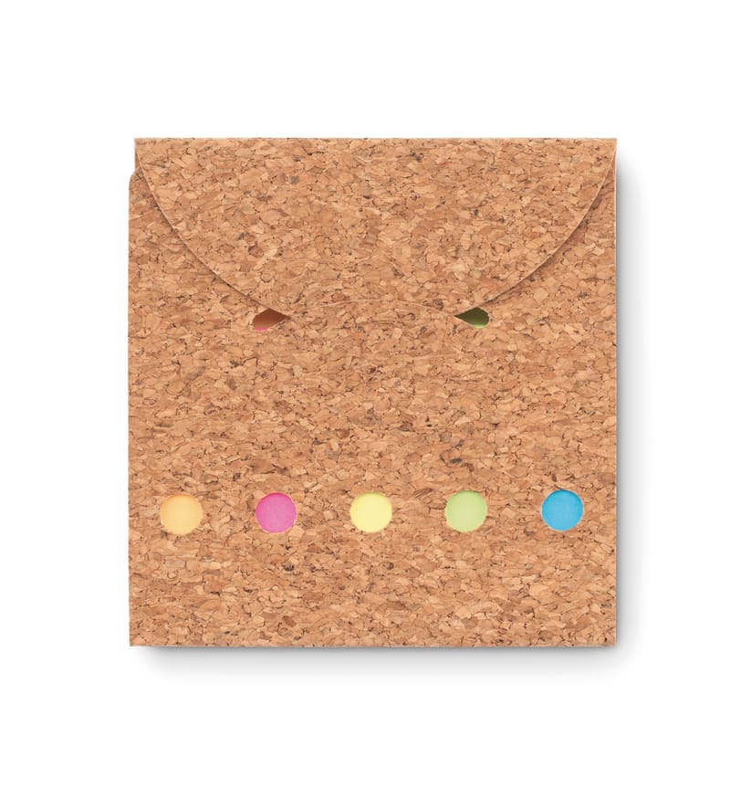 Promotional Cork Sticky Note Memo Pad
