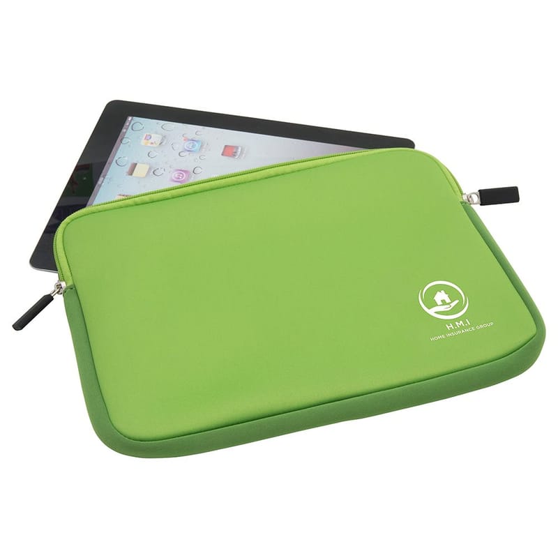 Promotional Neoprene Zipped Laptop Sleeve (Tablet)