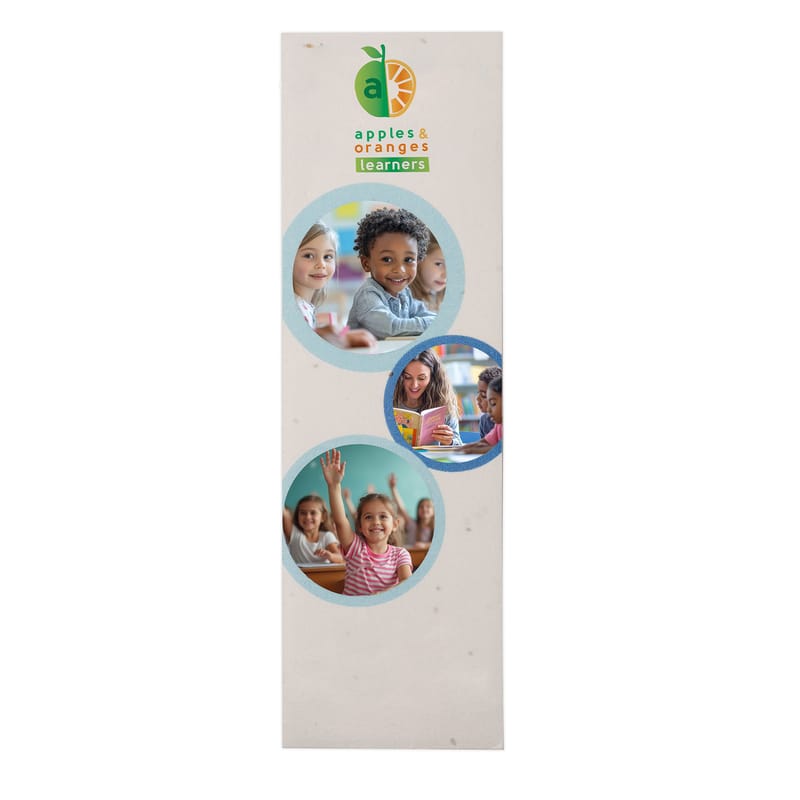 Promotional Seed Paper Bookmark