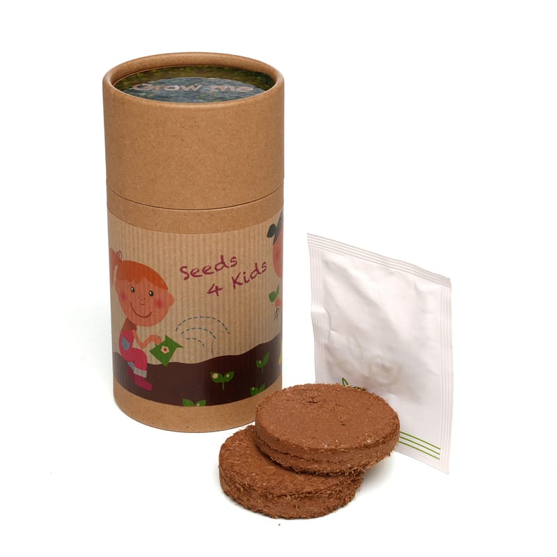 Promotional Natural Cylinder Drum Seed Kit