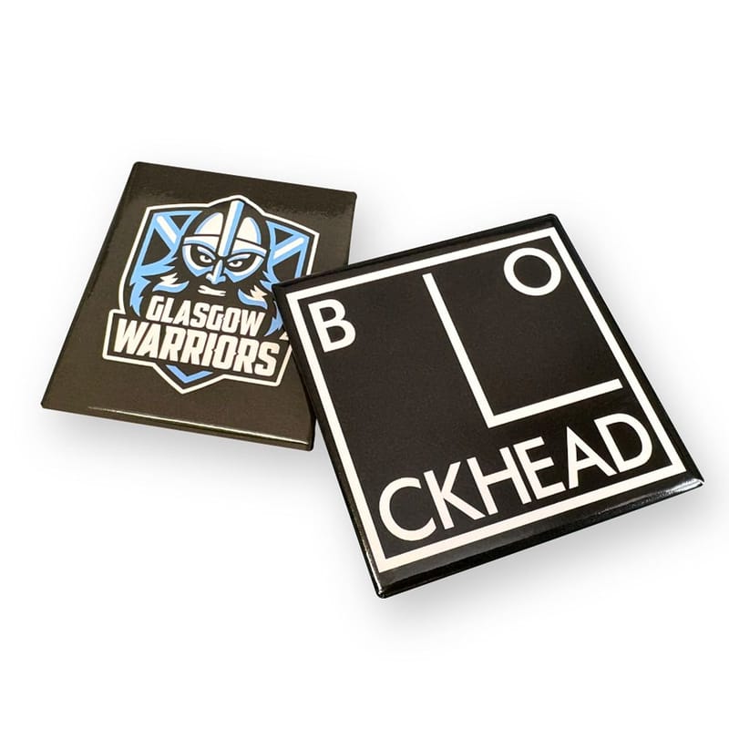Printed Tin Fridge Magnet (Small)
