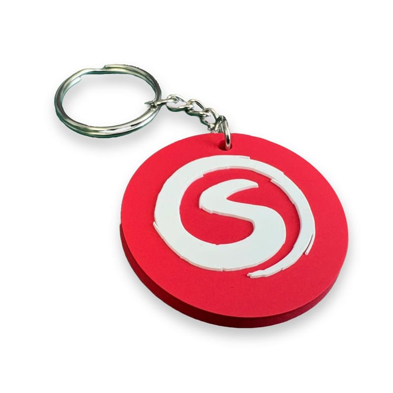 Promotional Soft PVC Keyring (30mm)