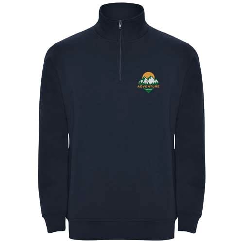 Promotional Aneto 280 g/m2 quarter zip sweater