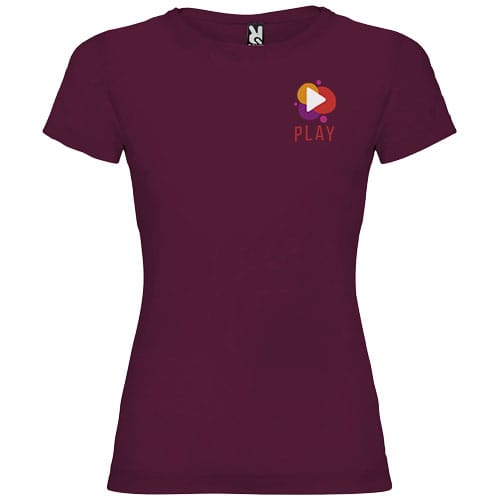 Custom Branded Jamaica 155 g/m² short sleeve women's t-shirt