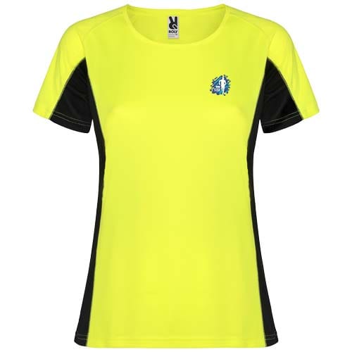 Custom Branded Shanghai 140 g/m² short sleeve women's sports t-shirt