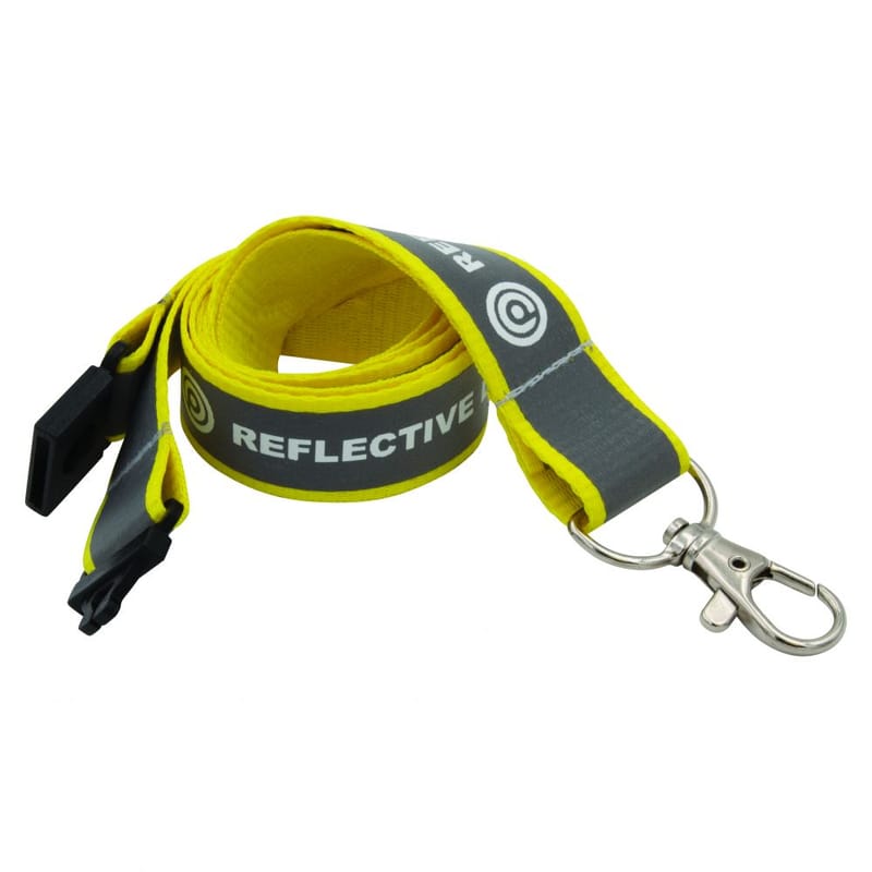 Custom Branded 20mm Reflective Lanyard