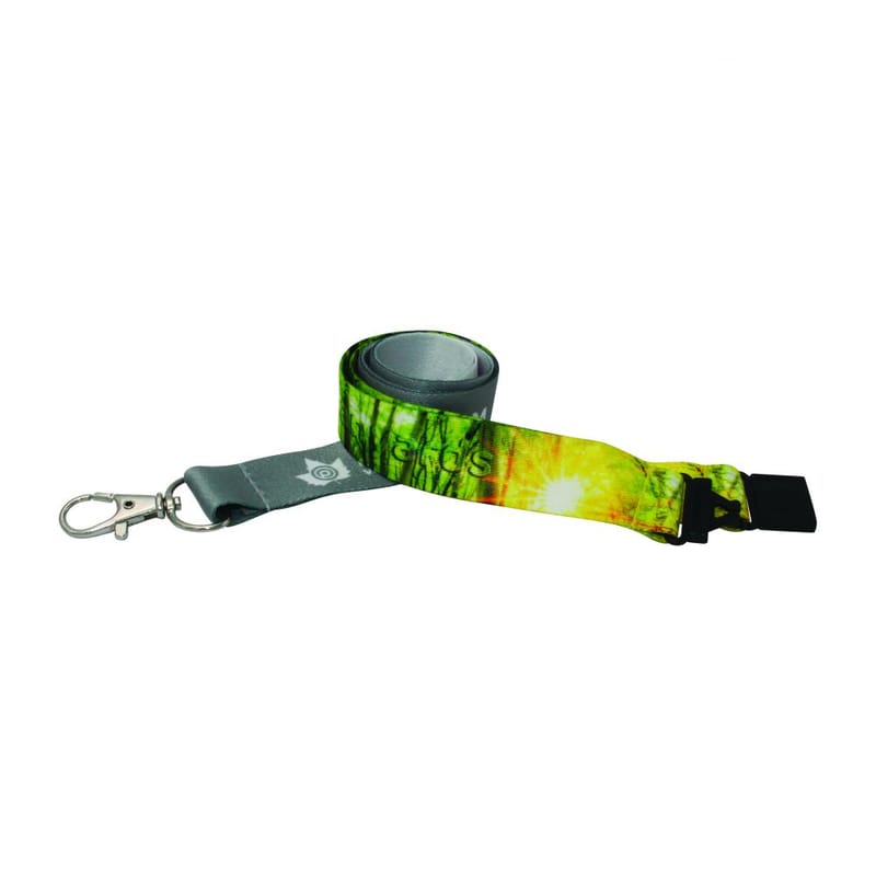 Custom Branded 15mm Recycled PET Dye Sublimation Print Lanyard