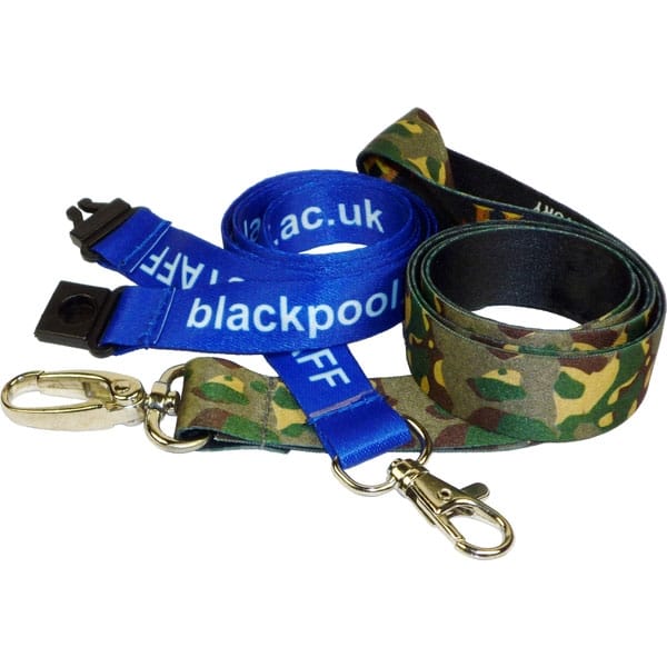 Custom Branded 25mm Recycled PET Dye Sublimation Print Lanyard