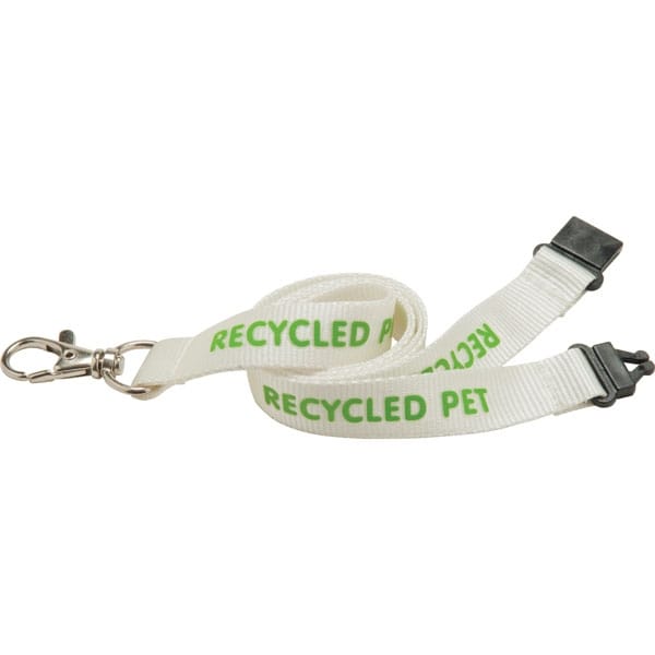 Custom Branded 25mm Recycled PET Lanyard