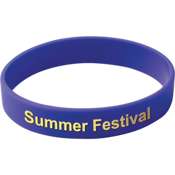 Custom Branded Silicone Wristband (Child: Printed Design)