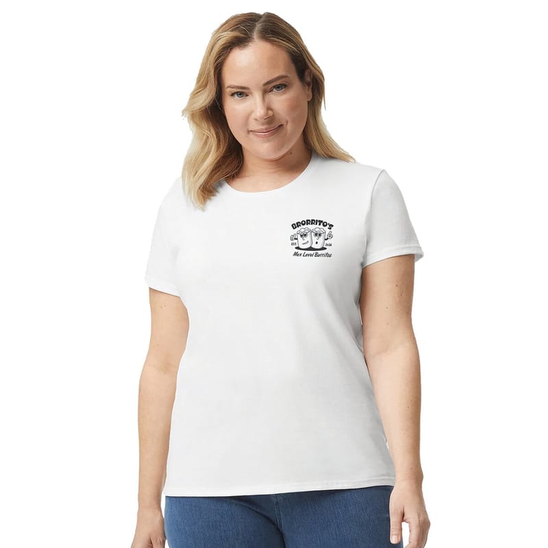 Custom Branded Gildan® Heavy Cotton™ Adult T-Shirt (Womens)