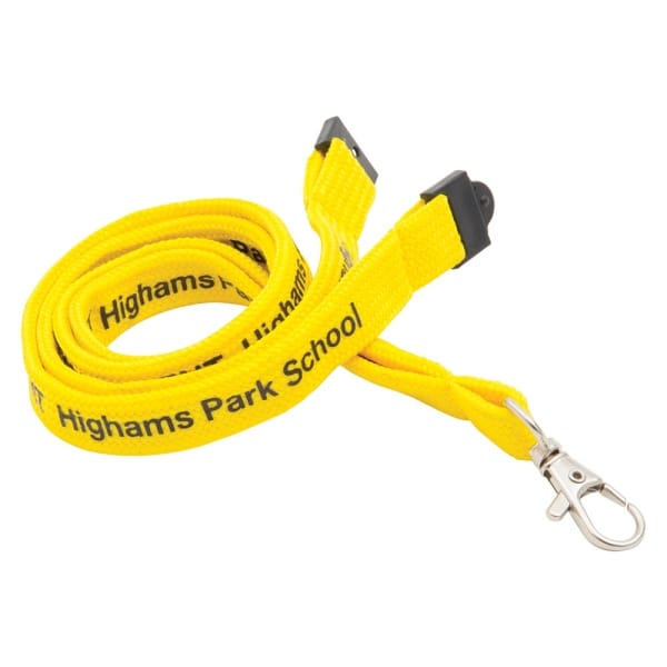 Custom Branded 15mm Tubular Polyester Lanyard