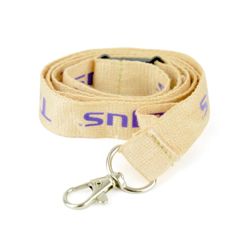 Custom Branded Bamboo Lanyard 20mm