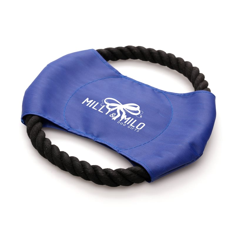 Promotional Rope Flying Disc Pet Toy