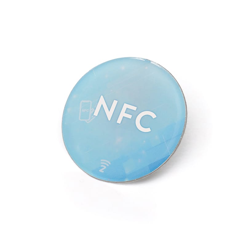 Promotional Round NFC Iron Pin