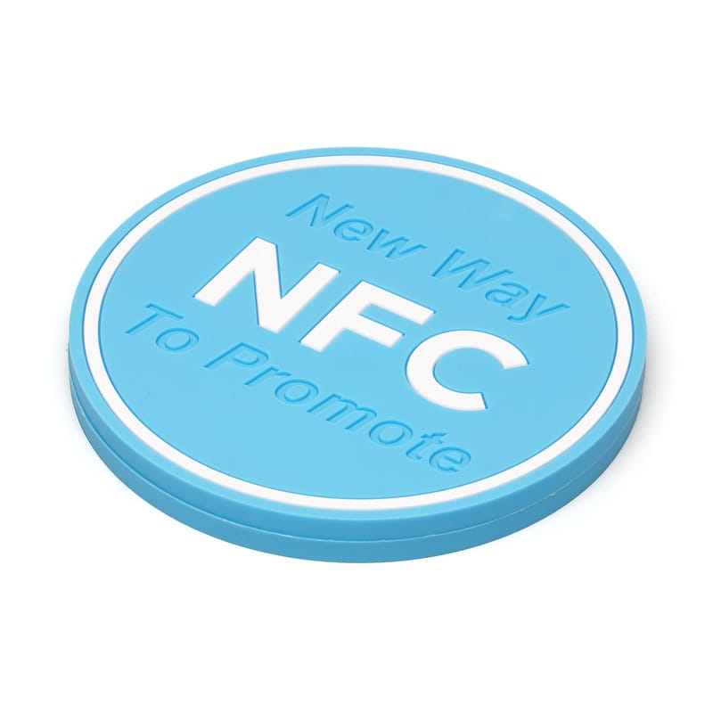 Custom Printed Bespoke PVC NFC Coaster