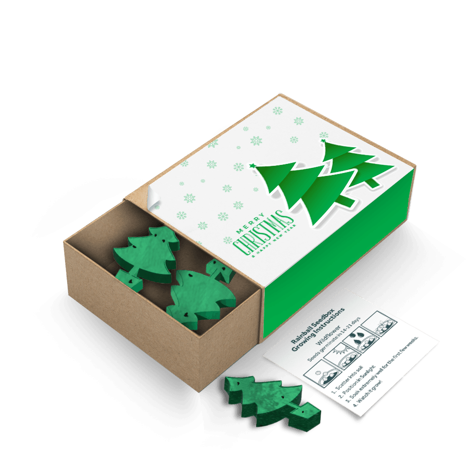 Christmas Tree Rainball Seedboxes