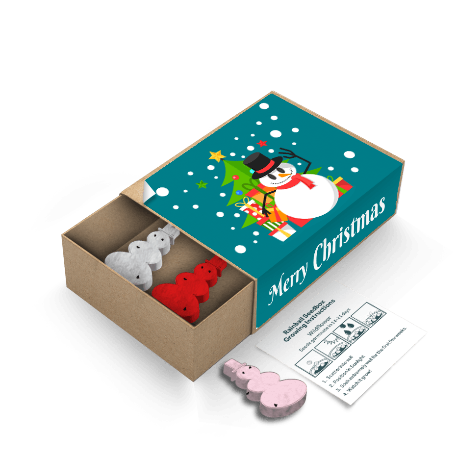 Snowman Rainball Seedboxes