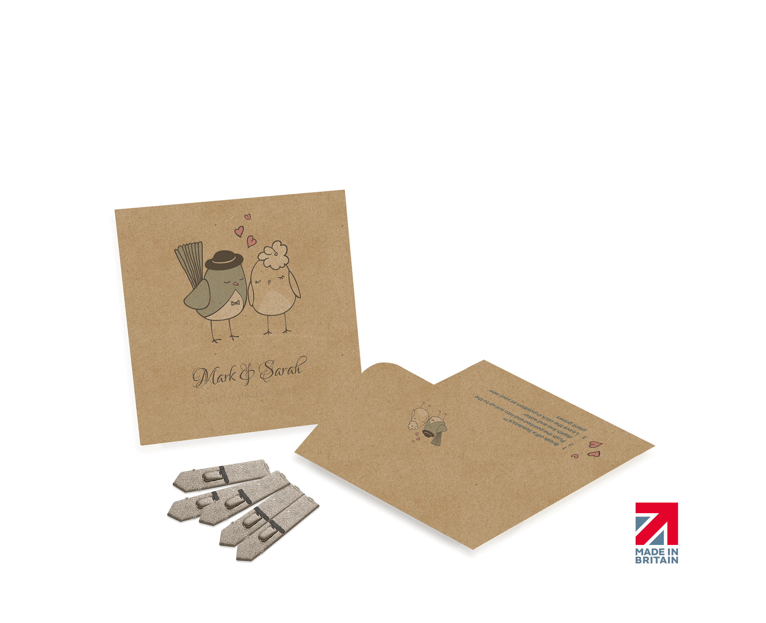 Small Seed Packet Envelopes - Kraft
