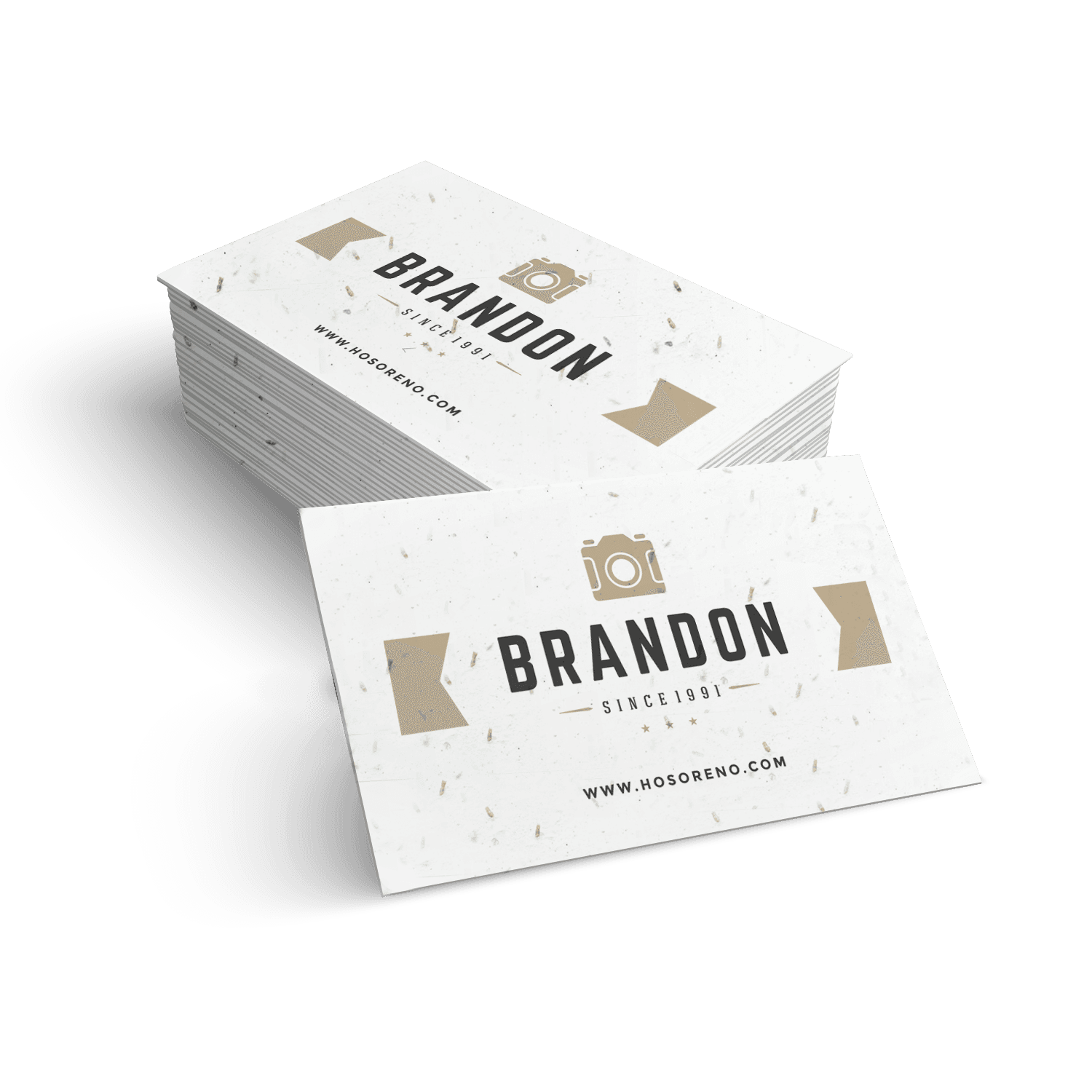 Seeded Paper Business Cards (1PP)