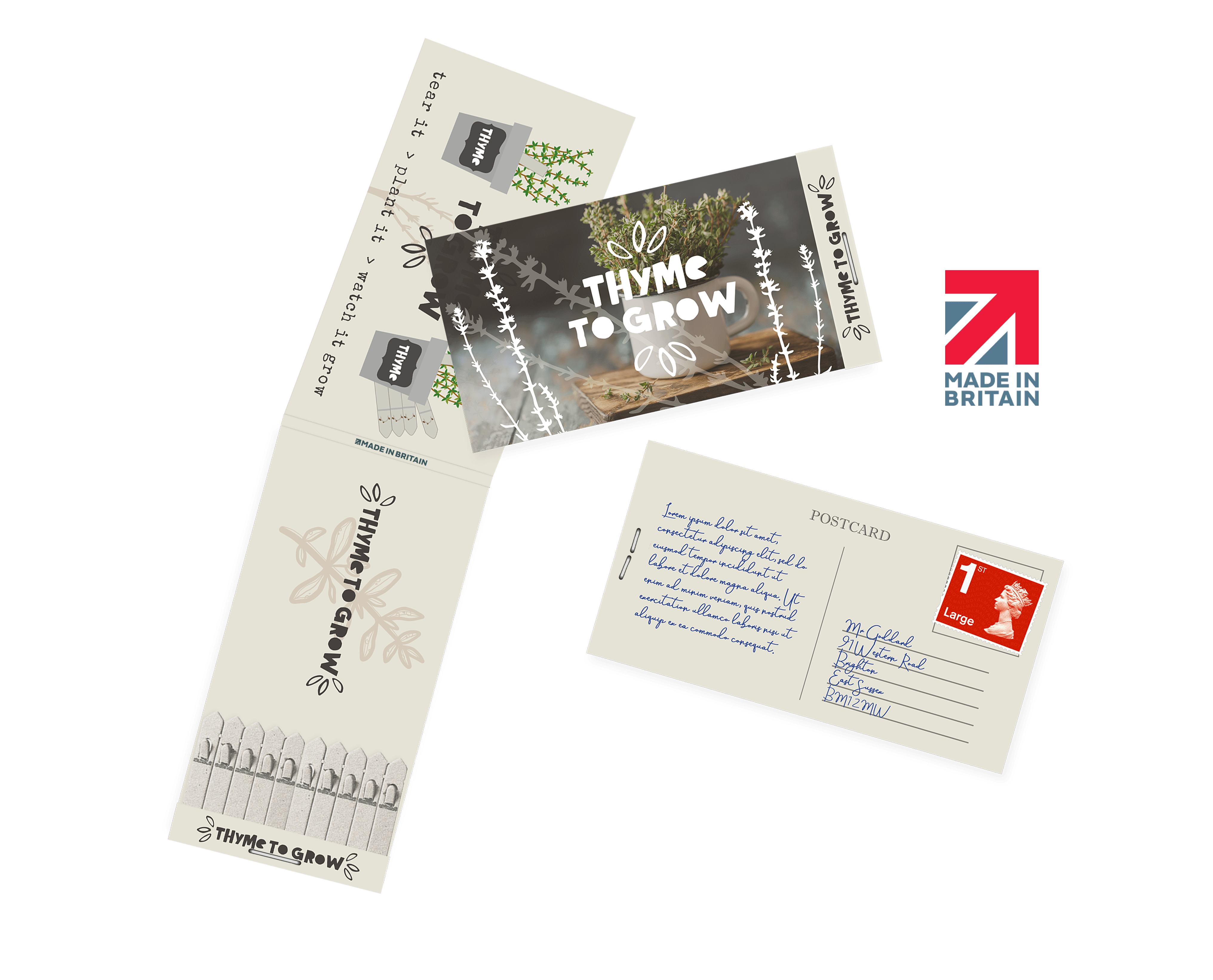 Postcard Seedsticks®