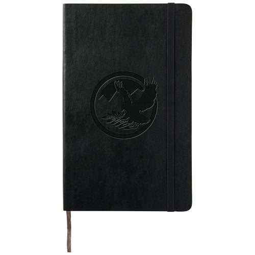 Promotional Moleskine Classic L soft cover notebook - plain