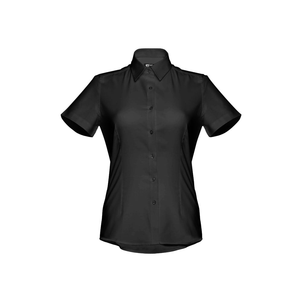 THC LONDON WOMEN. Women's short-sleeved Oxford shirt