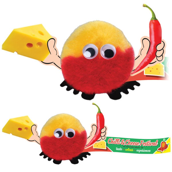 Cheese & Chilli Handholder - (B)