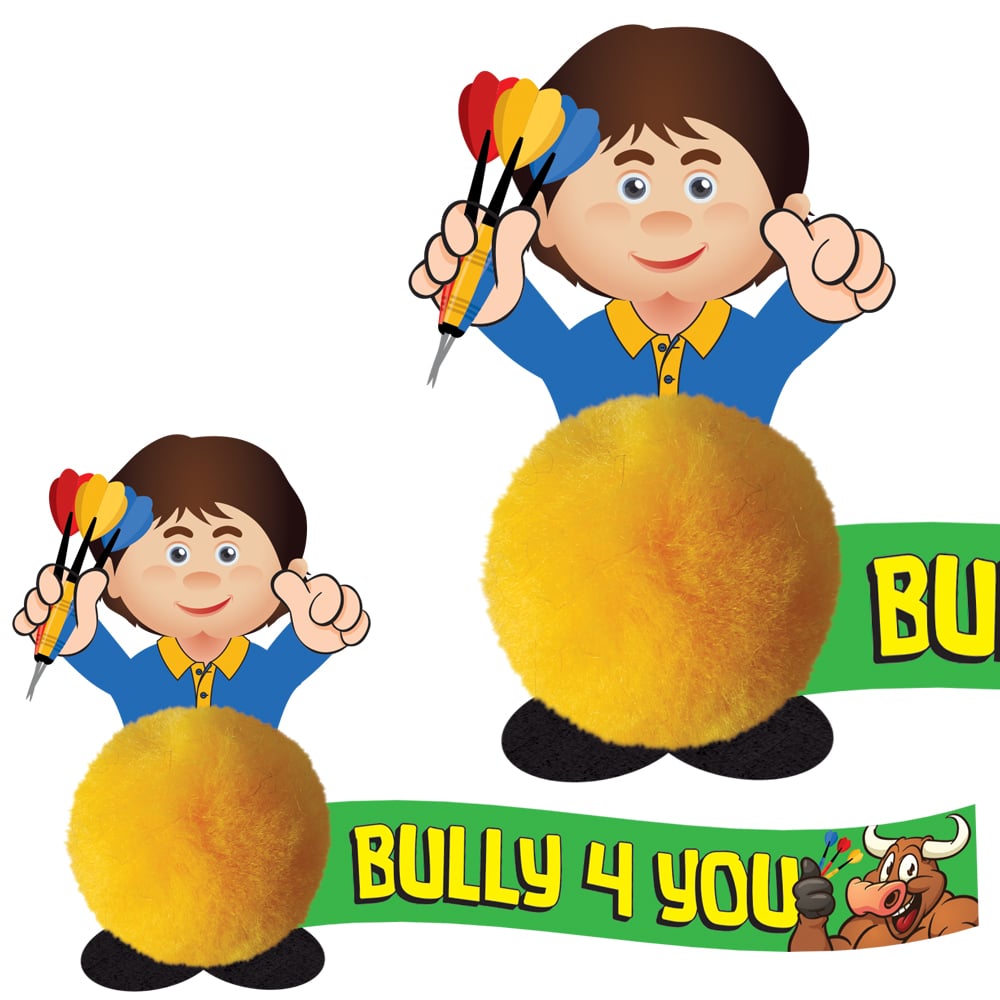 Promo-Pals Darts Player - (B)
